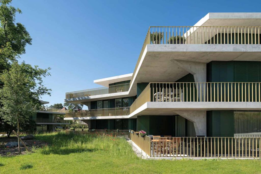 Domaine du Lac - Vue de profil